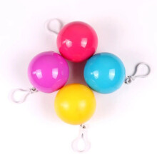 Unisex Ponchos With Ball-Shaped Storage, Practical Rain Covers Offering Full Protection From Rain And Wind