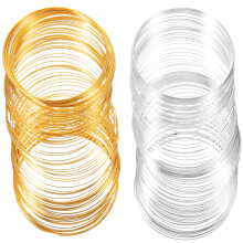 2 Rolls Jewelry Line Handcrafted Metal Wire Convenient Jewels Accessories Tools for Making Findings Supplies