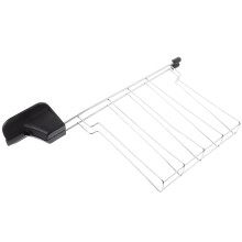 Stainless Steel Rack Sandwich Bread Rack Holder 4 Slice Holes Cooling Grid Bread Rack Air Fryer Accessories Organizer