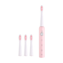 Tahtuvzn Toothbrush with 4 Heads, 3 Modes, IPX7 Waterproof, Fast Charging & Long Battery - Compatible with Home Gifts