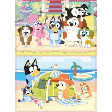 Educa Bluey Wooden Puzzle 2x50 Pieces Multicolour
