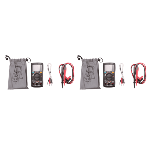 2X ZT102A Digital Multimeter 6000 Counts Auto 113D Back Light AC/DC Voltmeter Transistor Tester Frequency 1