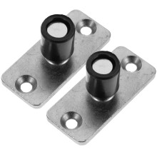 Mizh 2pcs Barn Door Guide Square Floor Mount Door Floor Mount Bearing Retainer
