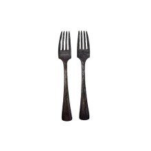 Set of 2 Pair Vintage Dinner Forks Rare Design Colkectors Pieces
