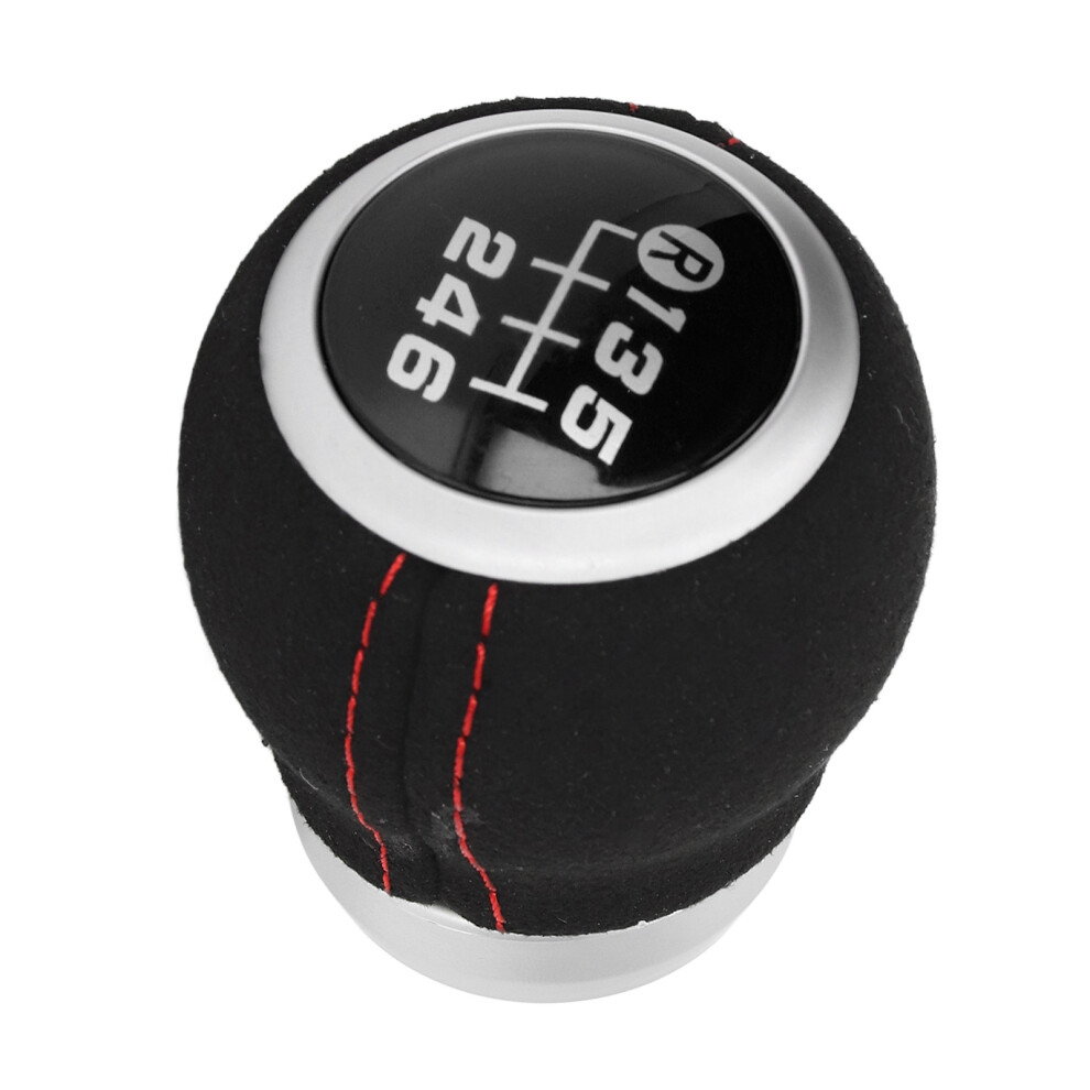 Ergonomic 6-Speed Shift Knob Fits Subaru - Scratch Resistant Black 4901382098387