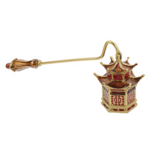 Candle Snuffer with Long Handle Vintage Metal Wick Extinguisher for Home Decor and Aromatherapy