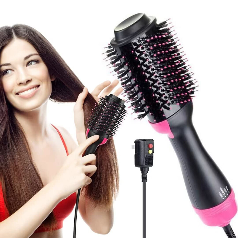 Hair Dryer Brush Blow Dryer Brush 4 in 1 Volumizer Styler with Negative Ion Ceramic Titanium for Fast Frizz Styling