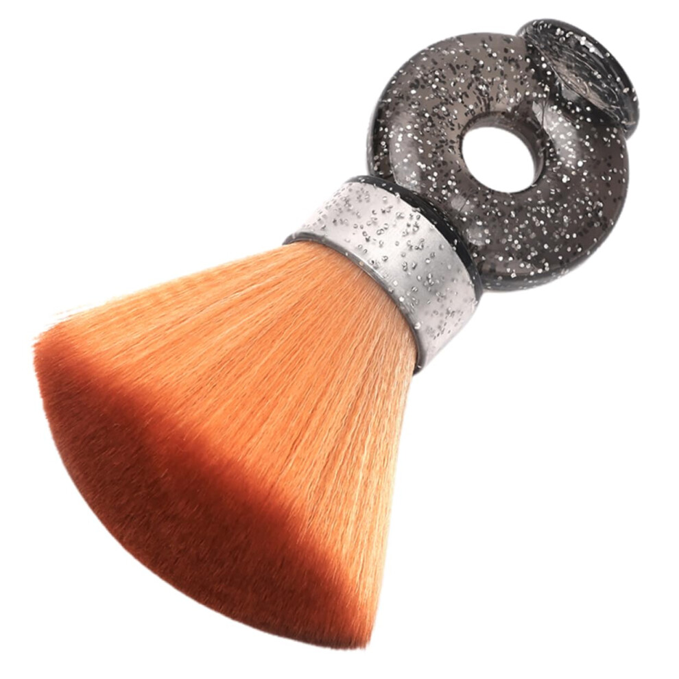 Barber Neck Duster Brush with Ergonomic Handle for Efficient Hair Removal and Men's Shaving