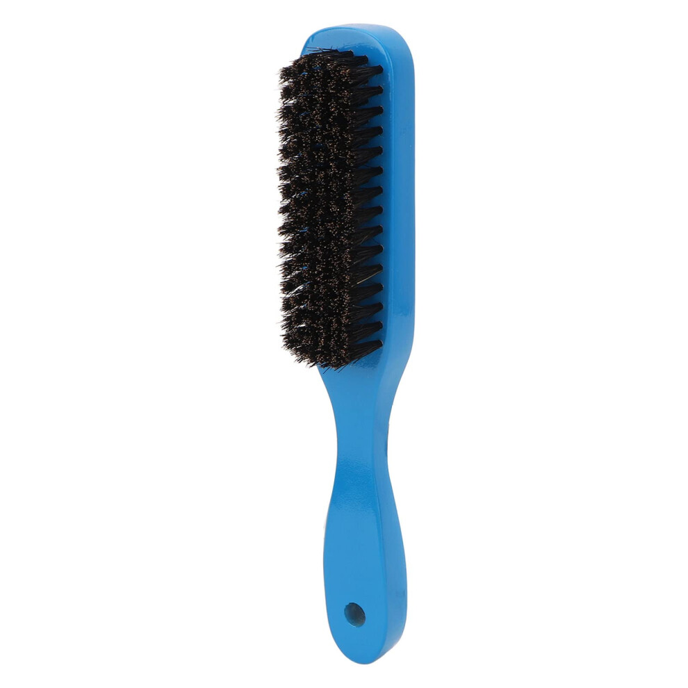 Ergonomic Wooden Beard Brush for Men with Soft Nylon Bristles and Durable NonâSlip Handle