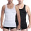 Αδυνάτισμα, Γιλέκο Σύσφιξης Body Shaper για Άνδρες, Αμάνικο, Μυώδες Μπλούζα με Έλεγχο 8