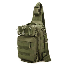 Militaire sporttas, tactische tas, duurzame constructie, waterafstotend, slijtvast materiaal, ergonomisch ontwerp, verstelbare riem, multifunctioneel