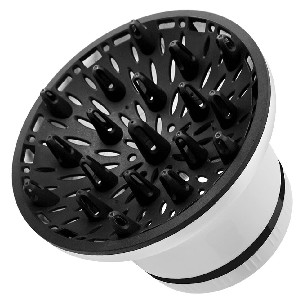 Universal Hair Dryer Diffuser Attachment for Curly Hair, Enhances Natural Curls, Frizz Styling