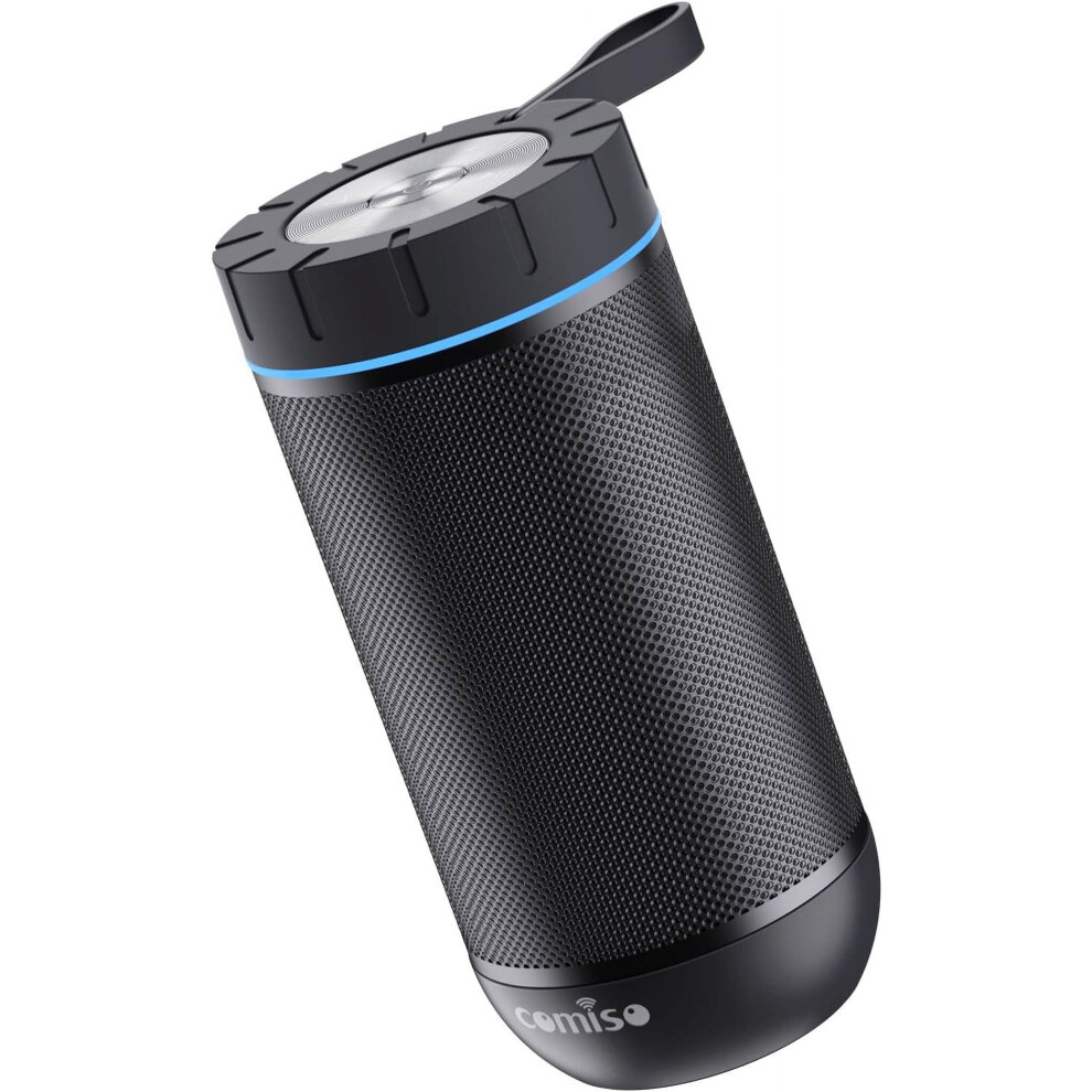 X26 Tooth Speaker, Ipx5 Waterproof Speakers 360 Hd Surround Sound With Punchy B, Dual Pairing, Blue 9482828557354