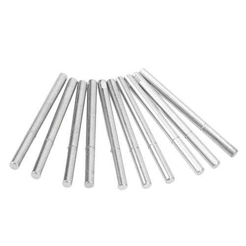 Dowel Pins Stainless Steel High Temperature Resistant Fine Processed Rust Resistant Industrial Fixing Elements Durable Support Pegs 10PCS 2