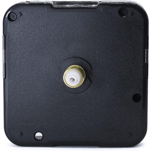 Silent Quartz Clock Movement Replacement Kit, Battery Operated, Fits 4mm Panel for DIY 1