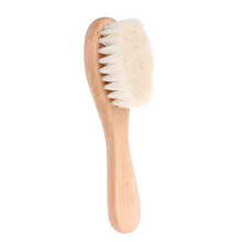 Wooden Hair Brush Medium Size for Kids with Smooth Detangling and AntiStatic Finish