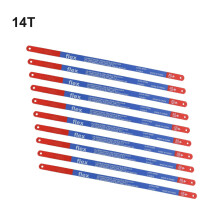 Long lasting and Stable Cutting 10PCS Hacksaw Blades for Multiple Purposes