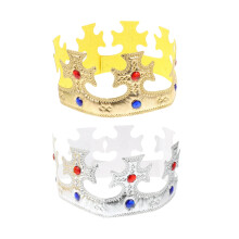 6 Pcs Crown Tiara Royal Headgear Headwear Prop Birthday Crowns for Kids Classroom Children Toys