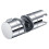 Shower Head Holder 1925mm Adjustable Chrome Plated ABS Bracket 360 Rotating Handheld Mount 1