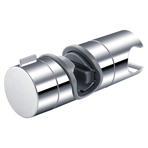 Shower Head Holder 1925mm Adjustable Chrome Plated ABS Bracket 360 Rotating Handheld Mount