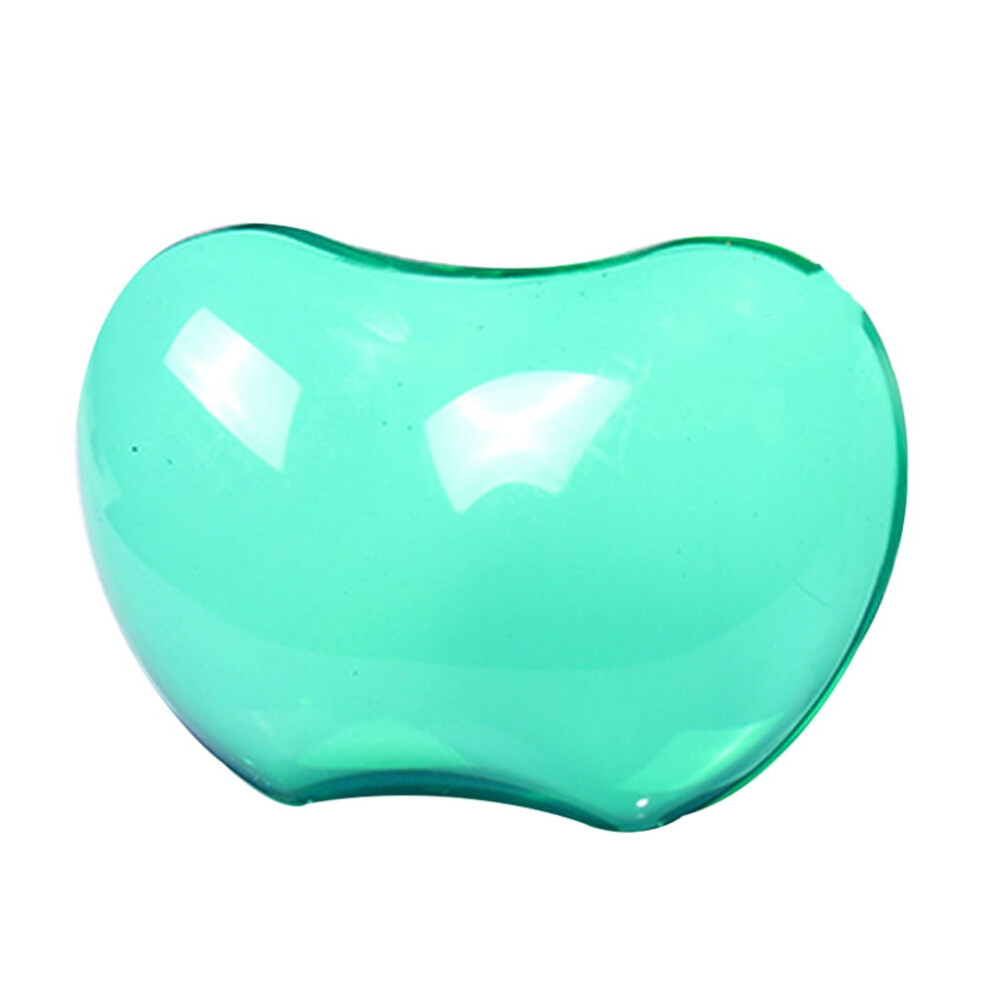 Transparent Keyboard Silicone Wrist Rest & Mousepad - Light/Green 9482828563171
