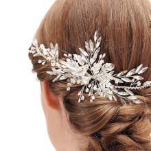 Crystal Bridal Hair Comb 23cm Handmade Wedding Headpiece Ready to Wear Hair Accessory