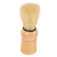 Shaving Brush for Men with Soft Bristles, Wood Handle Beard Brush for Grooming, Travel and Home