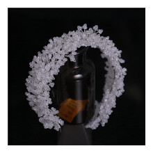 Crystal Bridal Tiara A412 Rhinestone Wedding Crown for Women Prom Pageant Versatile Hair Accessory
