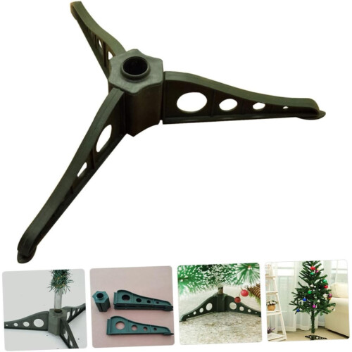 Christmas Tree Stand Bracket for Artificial Trees, Stable Base Holder for Holiday Decor, 2pcs 1