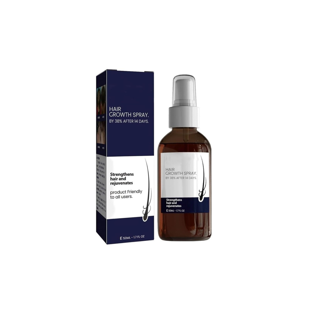 Natural Hair Growth Serum and Botanical Spray for Men and Women, Deep Scalp Nourishment, Fast Revitalization