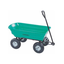 Carrinho de jardim manual caçamba Transporte Greenmill 75l GR9380
