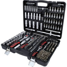KS Tools Jogo de chaves de soquete 1/4, 3/8, 1/2 917.0255