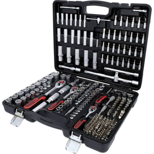 KS Tools Jogo de chaves de soquete 1/4, 3/8, 1/2 917.0255