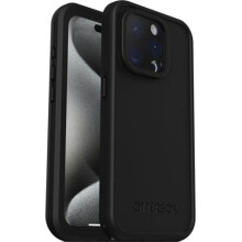 OtterBox Fre Hoes voor iPhone 15 Pro - Waterdicht, Dunne Bescherming met Geïntegreerde Schermbeschermer - Zwart