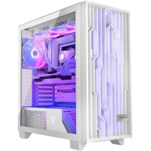 Midi-toren - MODECOM - Vulkanus PERUN APEX ARGB - Aanpasbare verlichting - ATX-formaat - Witte kleur