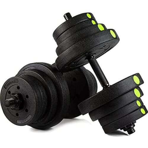 Ensemble d'haltères - ZIPRO - 2x20kg - Noir