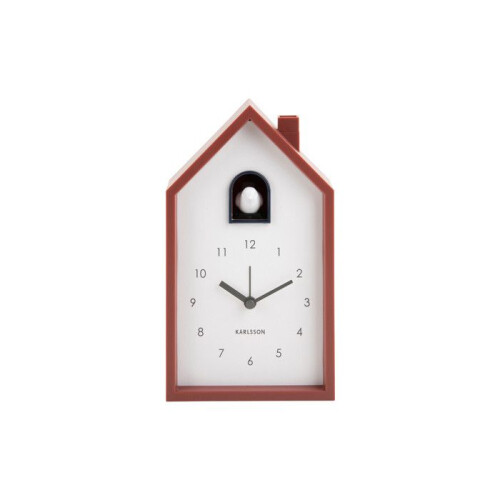 Karlsson Wecker - KARLSSON - Moderner Kuckuck - Rot - Unisex - Erwachsene