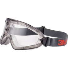 Lunette intégrale - 3M - 2891S-SG - Protection anti-buée - Gris