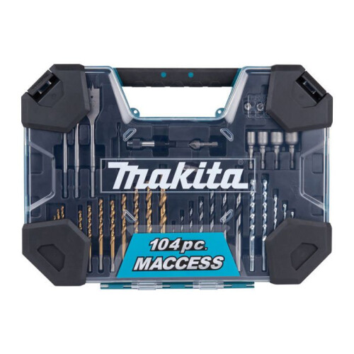 Makita Makita E-22604 104 pièces Ensemble de forets et embouts