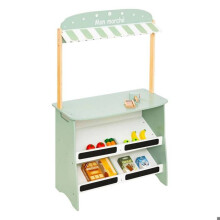 Marchande enfant "Aksel" vert clair 60x99cm - Atmosphera Créateur d'intérieur