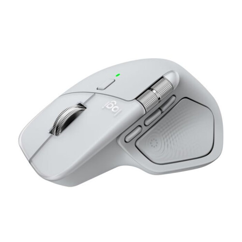 Logitech Maus - Logitech - MX Master 4 - Ergonomisch - Bluetooth - Lichtsilber
