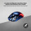 HyperX Mouse da gaming wireless HyperX Pulsefire Haste 2 S Blu navy 6