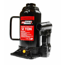 Hydraulischer Wagenheber mit Kolben/Säule - AWTOOLS - AW20005 - 12 t - Hubhöhe 217–405 mm - Kohlenstoffstahl