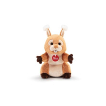 Peluche - Trudi - 29625 - Marionetta Scoiattolo - 16,5x16x26 cm - Lavabile a spugna