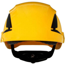 3M SecureFit X5502V-CE-4 Capacete de proteção EN 397 amarelo | CAPACETE - CAPACETE ANTI-RUIDO - PROTETOR