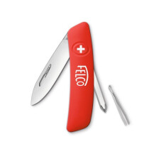 Couteau Suisse - FELCO - 502 - 4 Fonctions - Lame 75 mm - Rouge