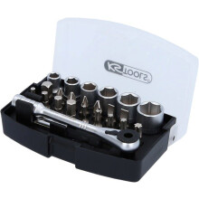 Schraubendreher-Bit - KS TOOLS - 911.2010 - 24 Teile - Chrom-Vanadium - Kunststoffbox