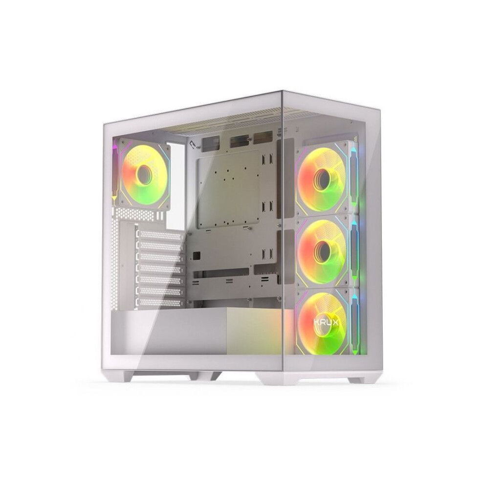 Krux Gehäuse Exo White Atx Rgb Midi-Tower - Bild 3