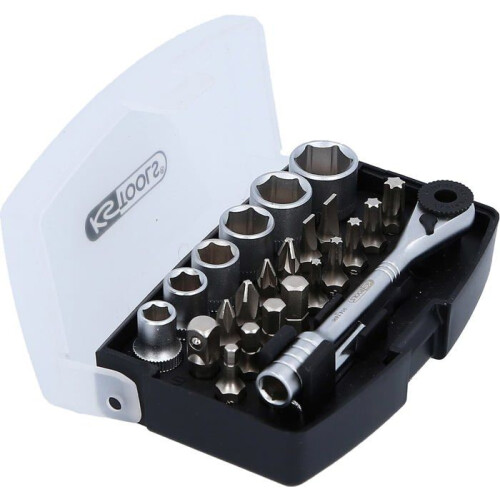 Schroevendraaierbit - KS TOOLS - 911.2010 - 24 stuks - Chroom vanadium - Plastic doos 2