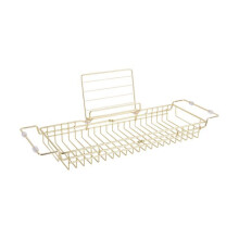 Tempo Presente - Ponte de banheira extensível em metal - L. 61/86 cm - Dourado